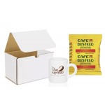 Custom Imprinted Espresso Cup and Coffee Set
