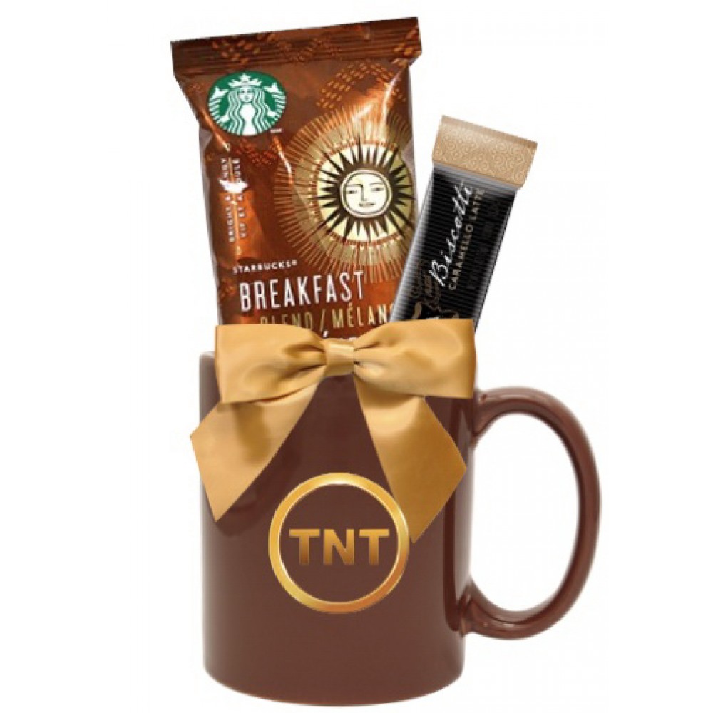 Sticky Notes with Cocoa & Chocolate Gift Mug with Logo
