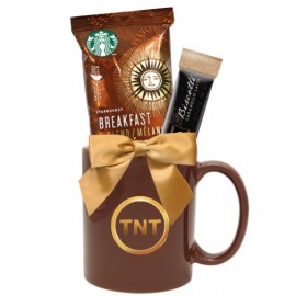 Sticky Notes with Cocoa & Chocolate Gift Mug with Logo