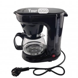 Logo Branded Glass Jar 25.3oz Modern Design Coffee Machine