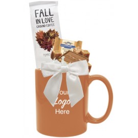 Personalized Fall Cocoa & Chocolate Gift Mug