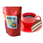 Custom Gourmet Coffee Stand Up Bag (Red)