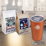 Direct Trade Specialty Coffee - Two Bags Gift, Free Bad Tiger Tumbler Custom Printed
