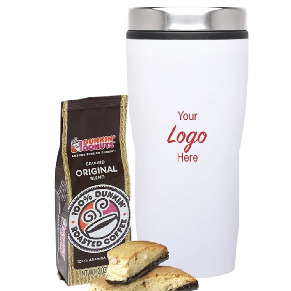 Tumbler with Dunkin Donuts Coffee Custom Imprinted Tumbler with Dunkin Donuts Coffee Custom Imprinted