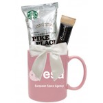 Starbucks Coffee & Biscotti Mug (Pink) Custom Printed