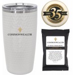 Golf Gift kit with Custom cookie, coffee and tumbler with Logo