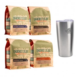 Direct trade specialty coffee - Deluxe Gift, Free Bad Tiger Tumbler with Logo