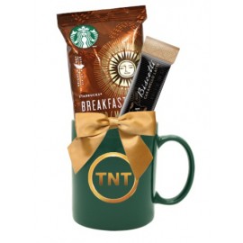 Starbucks Coffee & Biscotti Mug Logo Branded