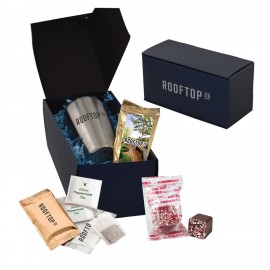 Logo Branded Hot Beverage Tumbler Gift Set