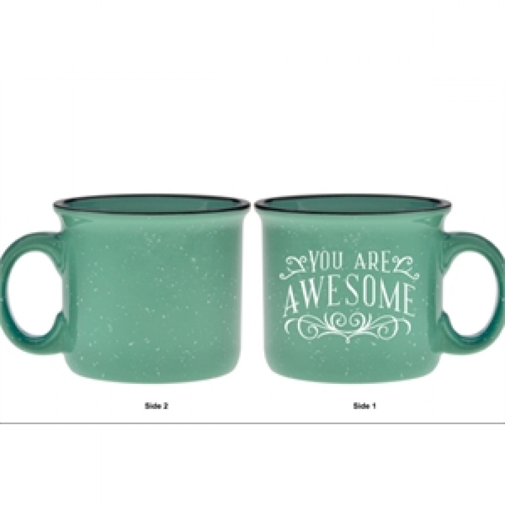 Granite Design Mug 14 oz. with Logo