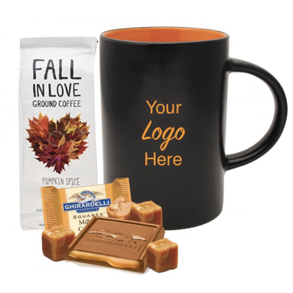 Logo Branded Custom Coffee Pack with Stainless Tumbler