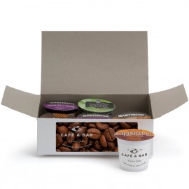 6 Piece Coffee Pod Gift Box Custom Printed