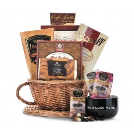 Promotional Coffee Cup Gift Basket  Promotional Coffee Cup Gift Basket