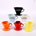 Logo Branded Ceramic Coffee Dripper