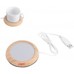 Coffee Cup Warmer & Mug Warmer For Desk, Electric Cup Beverage Warmer Plate with Logo