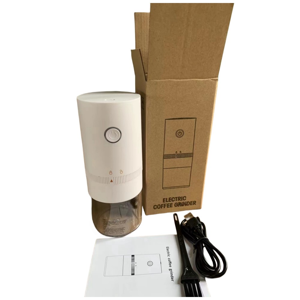 Portable Coffee Grinder Electric Milk Foam Maker Camping with Logo Portable Coffee Grinder Electric Milk Foam Maker Camping with Logo