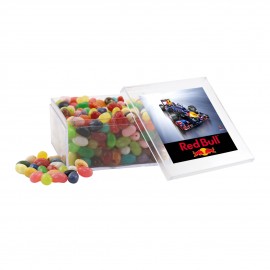 Acrylic Box w/Jelly Bellies Custom Imprinted  Acrylic Box w/Jelly Bellies Custom Imprinted