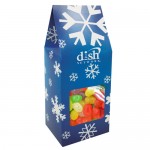Gable Box with Window - Jelly Beans (Assorted) Custom Imprinted