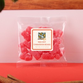 Custom Imprinted Jelly Belly Unbearably Hot Cinnamon Bears: Taster Packet