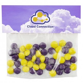 Candy Bag With Header Card (Small) - Corporate Color Chocolates, Corporate Color Jelly Beans Logo Branded  Candy Bag With Header Card (Small) - Corporate Color Chocolates, Corporate Color Jelly Beans Logo Branded