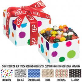 Logo Branded Gala Gift Box w/ Jelly Belly Jelly Beans (Medium)