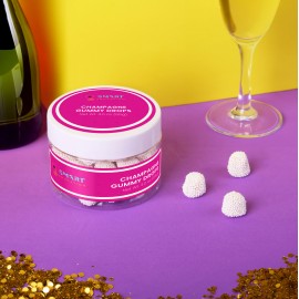 Custom Printed Jelly Belly Champagne Bubbles: Small Jar