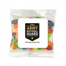 Logo Branded Jelly Belly Candy in Small Label Pack Logo Branded Jelly Belly Candy in Small Label Pack