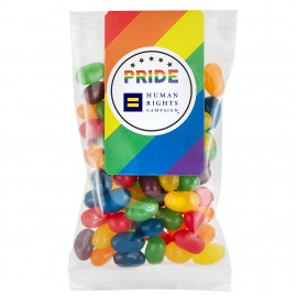 Pride Snack Pack - Rainbow Jelly Belly Jelly Beans with Logo  Pride Snack Pack - Rainbow Jelly Belly Jelly Beans with Logo