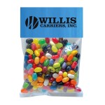 Logo Branded Jelly Belly Candy in Lg Header Pack
