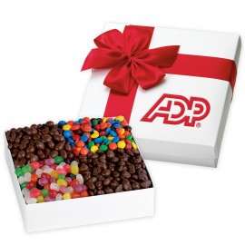 Elegant Gift Box - Sweets Sampler with Logo