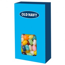 Custom Small Window Box w/ Jelly Belly Jelly Beans Custom Small Window Box w/ Jelly Belly Jelly Beans