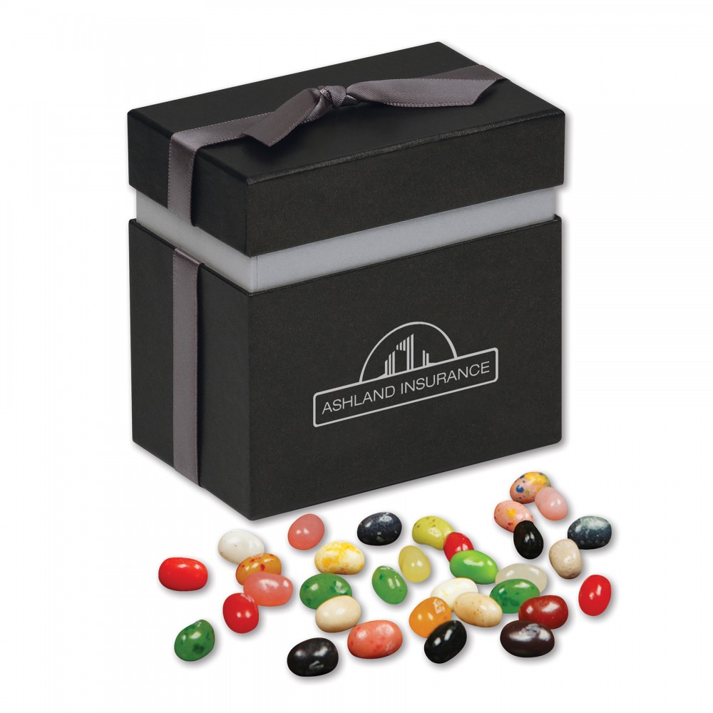 Jelly Belly Jelly Beans in Elegant Treats Gift Box Custom Printed