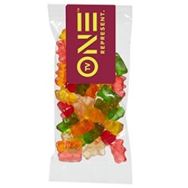 Customized Gummy Bears Snack Pack (3.7 Oz.)