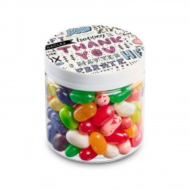 4 oz Jar of Jelly Beans Custom Printed
