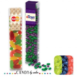 Custom Imprinted Flip Top Tube Filled w/Jelly Belly  Custom Imprinted Flip Top Tube Filled w/Jelly Belly