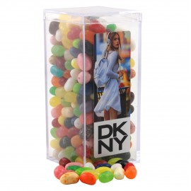Logo Branded Acrylic Box w/Jelly Bellies