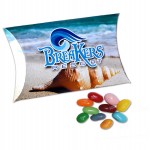 Promotional Full Color Paper Pillow Pack w/ Jelly Belly Candy