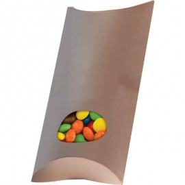 Custom Imprinted Pillow Candy Box - Candy Coated Chocolate, Chocolate Balls Custom Imprinted Pillow Candy Box - Candy Coated Chocolate, Chocolate Balls