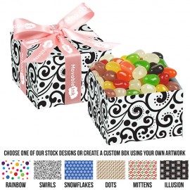 Gala Gift Box w/ Assorted Jelly Beans Custom Imprinted