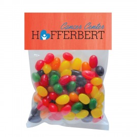 Custom Printed Standard Jelly Beans in Lg Header Pack