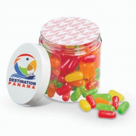 8 oz Jar of Mike & Ike Jelly Beans Custom Printed