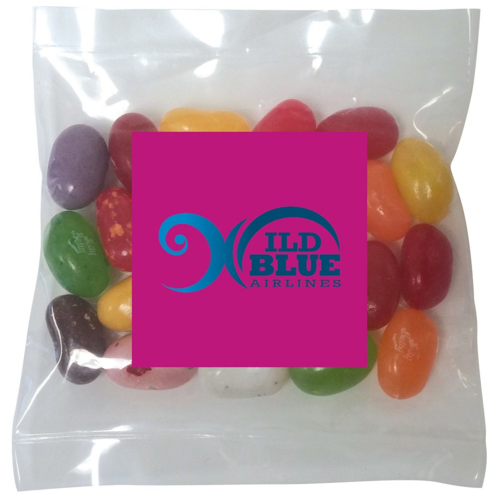 Custom Imprinted Jelly Belly Candy in Mini Label Pack
