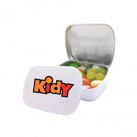 Logo Branded Domed Tin w/Jelly Belly  Logo Branded Domed Tin w/Jelly Belly