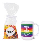 Custom Printed Pride Jelly Belly Mug Set