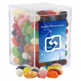 Acrylic Box w/Jelly Bellies Custom Printed  Acrylic Box w/Jelly Bellies Custom Printed