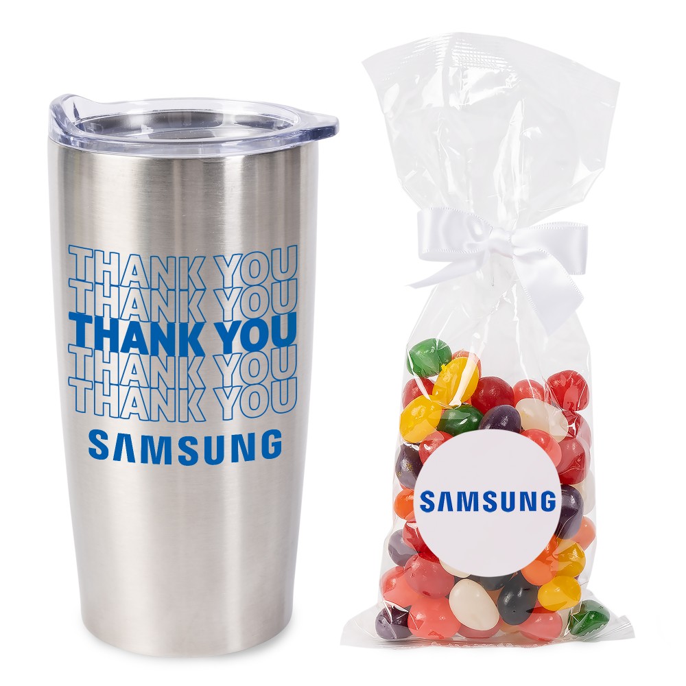 Just Here for the Jelly Beans Tumbler Set Custom Imprinted