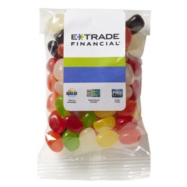 Logo Branded Jelly Beans Snack Pack (3.5 Oz.)  Logo Branded Jelly Beans Snack Pack (3.5 Oz.)