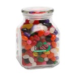 Standard Jelly Beans in Lg Glass Jar Logo Branded