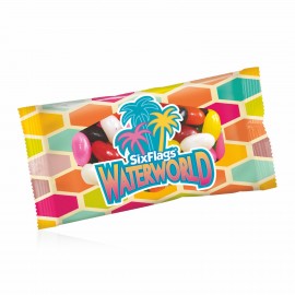 Custom Imprinted 1 Oz. Full Color DigiBag w/Assorted Jelly Beans