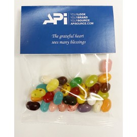 Jelly Belly in Small Header Pack Custom Imprinted  Jelly Belly in Small Header Pack Custom Imprinted